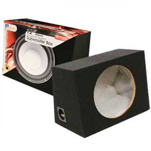 Aerpro SB12100N Sealed 12" 305mm Subwoofer Box Hole In Flat Side Aerpro SB12100N Sealed 12" 305mm Subwoofer Box Hole In Flat Side