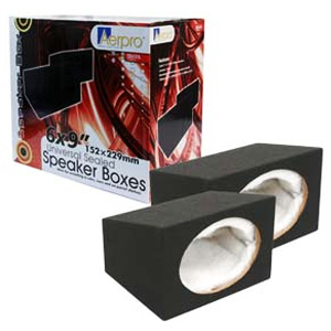 Aerpro SB69A 6x9" Speaker MDF Enclosure Aerpro SB69A 6x9" Speaker MDF Enclosure