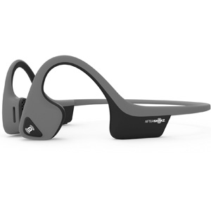 Aftershokz Trekz Air Wireless Bone Conducting Ear Headphone Grey Aftershokz Trekz Air Wireless Bone Conducting Ear Headphone Grey