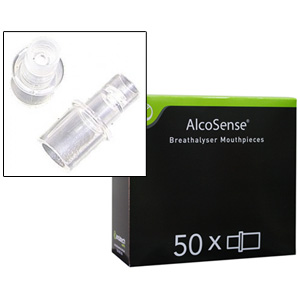 50 x Mouthpiece for AlcoSense Elite II breathalyser