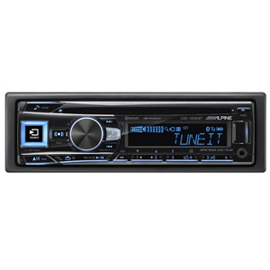 Alpine CDE-163EBT CD Receiver with Advanced Bluetooth, AUX, USB,  Alpine CDE-163EBT CD Receiver with Advanced Bluetooth, AUX, USB,