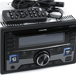 Alpine CDE-W265EBT 2-Din Bluetooth CD iPhone Receiver Alpine CDE-W265EBT 2-Din Bluetooth CD iPhone Receiver