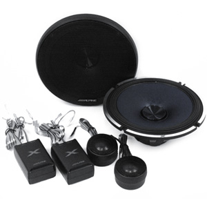 Alpine X-S65C X-Series 6.5" 2-Way 360W Component Speaker 6-1/2 Alpine X-S65C X-Series 6.5" 2-Way 360W Component Speaker 6-1/2