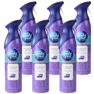 Ambi Pur 275g Air Freshener Air Effects Relax & Unwind (6 Pack)