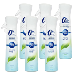 Ambi Pur 300g Air & Fabric Mist Bambo (6 Pack)