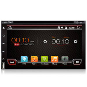 Android DVD 7" Touch Display GPS Bluetooth 3G WiFi Apps Receiver