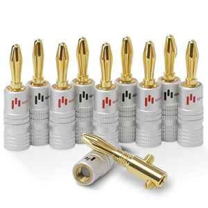 Aperion Audio Premium Quality Banana Plugs (5 Pairs)