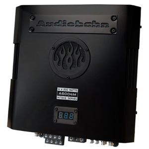 Audiobahn A6004M 4-Channel Class A/B MOSFET Amplifier Audiobahn A6004M 4-Channel Class A/B MOSFET Amplifier