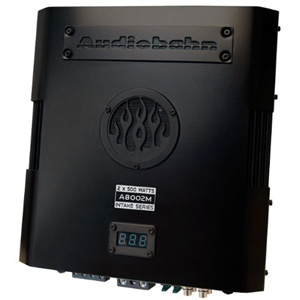 Audiobahn A8002M 2-Channel Class A/B MOSFET Amplifier Audiobahn A8002M 2-Channel Class A/B MOSFET Amplifier