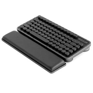 AZIO RETRO CLASSIC COMPACT GUNMETAL Bluetooth Mechanical Keyboard