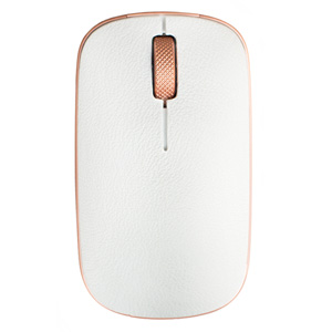 AZIO Retro Classic Posh Bluetooth & RF Wireless Mouse Leather Trim