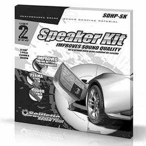 Ballistic SDHPSK Speaker Kit 2 Panels Sound Vibration Dampening Ballistic SDHPSK Speaker Kit 2 Panels Sound Vibration Dampening