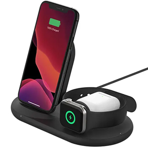 Belkin Boost 3-In-1 10W Qi Wireless Charger for Apple Watch AirPods