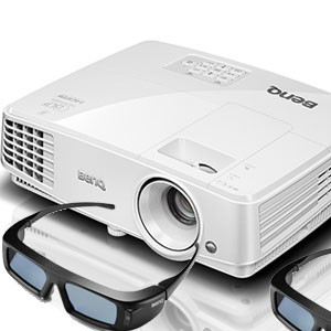 BenQ TW523P 3D DLP Projector + 2x 3D Glasses BenQ TW523P 3D DLP Projector + 2x 3D Glasses