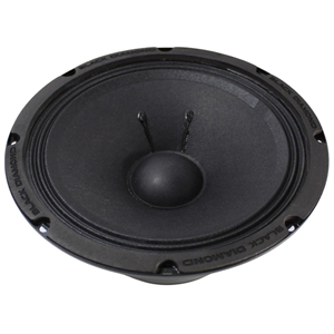 Black Diamond DIA-8MB300-8 8" Mid-Bass 8-Ohm Speaker (Single)  Black Diamond DIA-8MB300-8 8" Mid-Bass 8-Ohm Speaker (Single)