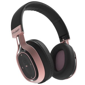 Blueant Pump Zone Wireless Bluetooth Headphones Black Rose Gold Blueant Pump Zone Wireless Bluetooth Headphones Black Rose Gold