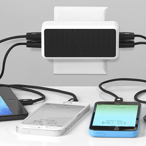 Blueflame The Quad 4-Device Wall USB Charger BLH050
