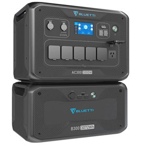 Bluetti AC300 + B300K Portable Power Station & Backup Battery