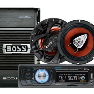Boss Audio 758DBI + CE202 + CH6530 Package
