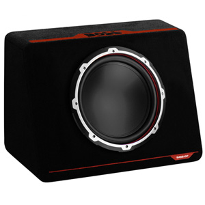 Boss Audio BASS10P 10" SVC 600W Loaded Subwoofer Enclosure Boss Audio BASS10P 10" SVC 600W Loaded Subwoofer Enclosure