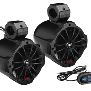 Boss Audio BM650AMPBT 750W 6.5" Bluetooth Marine Wake Speakers Boss Audio BM650AMPBT 750W 6.5" Bluetooth Marine Wake Speakers