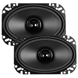 Boss Audio BRS46 BRS Series 4" x 6" 50W Full Range Speakers Pair