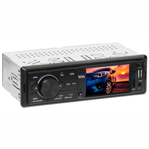 Boss Audio BV7265B Single Din Bluetooth 3.2" LCD Display Car Receiver