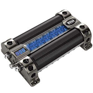 Boss Audio CAP8 8 Farad Digital Capacitor Boss Audio CAP8 8 Farad Digital Capacitor