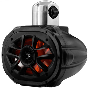 Boss Audio MRWT69RGB 6x9" 600W Marine Wake Tower Speaker Boss Audio MRWT69RGB 6x9" 600W Marine Wake Tower Speaker