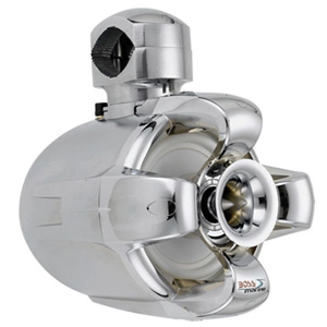 Boss Audio MRWT6C 6.5" Marine Wake Tower Speaker (Chrome) Boss Audio MRWT6C 6.5" Marine Wake Tower Speaker (Chrome)