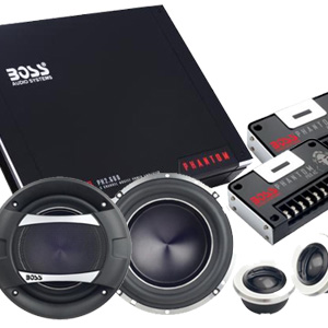 Boss Audio PC65.2C + PH2.600 Component Speaker & Amplifier Boss Audio PC65.2C + PH2.600 Component Speaker & Amplifier