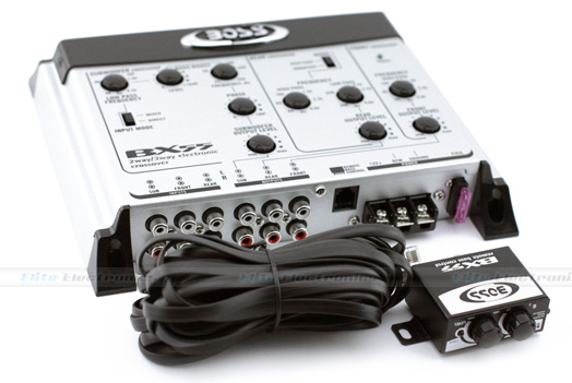 Boss Bx55 2 3 Way Car Audio Electronic Crossover Bass W Remote Control