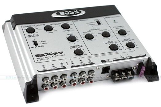 Boss Bx55 2 3 Way Car Audio Electronic Crossover Bass W Remote Control