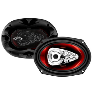 Boss CH6950 6x9" 5-Way Coaxial Speakers Boss CH6950 6x9" 5-Way Coaxial Speakers