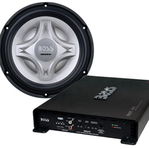 Boss Audio NX12FD + R2000M Slim Sub & Amp Combo Boss Audio NX12FD + R2000M Slim Sub & Amp Combo