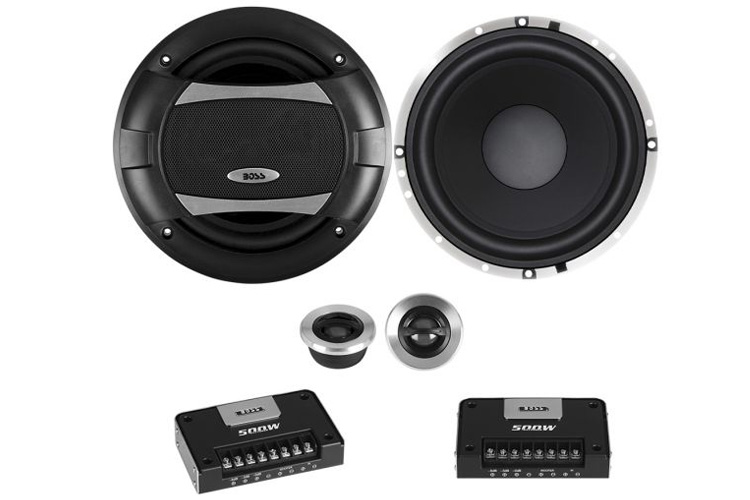 BOSS AUDIO 180W 6-1//2/" 2-WAY SPEAKER BLACK