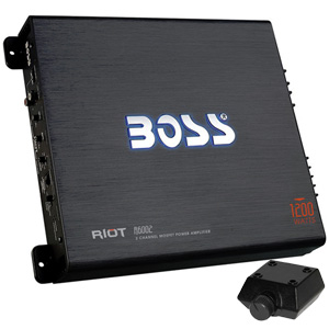 Boss Audio R6002 2-Channel 1200W Amplifier Boss Audio R6002 2-Channel 1200W Amplifier