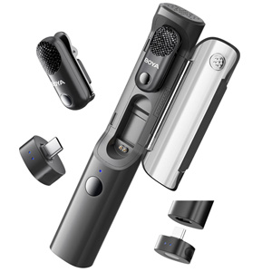 BOYA Magic Transformable Al-Powered Mini Wireless Microphone