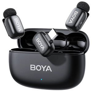 BOYA Mini 2 Wireless Microphone USB-C - Black