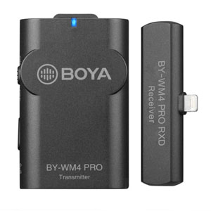 Boya BY-WM4 PRO-K3 Wireless Microphone System for iOS Devices