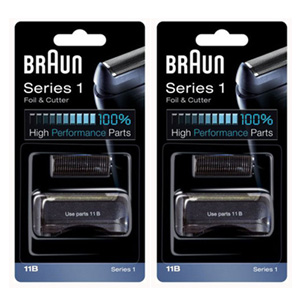 Braun 11B Replacement Foil & Cutter (2 Packs) Braun 11B Replacement Foil & Cutter (2 Packs)