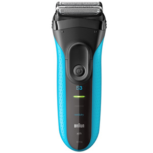 Braun 3010 Series 3 Rechargeable Electric Waterproof Shaver
