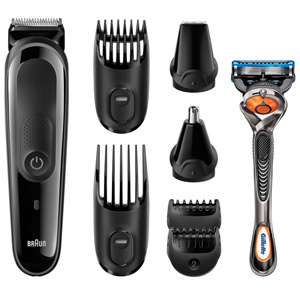 Braun 3060 MGK 8 in 1 Multi Groom Face Head Beard Hair Trim Kit