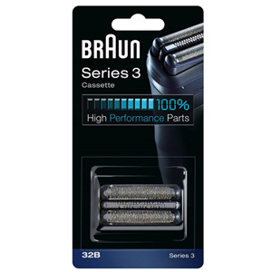 Braun 32B Replacement Cassette Foil & Cutter Black Braun 32B Replacement Cassette Foil & Cutter Black