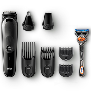 Braun 5060MGK 8-In-1 Grooming Trimmer Styling Kit Black MGK5060 Braun 5060MGK 8-In-1 Grooming Trimmer Styling Kit Black MGK5060