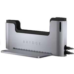 Brydge Vertical Dock for Macbook Pro 15" w/ Thunderbolt 3 Port Grey Brydge Vertical Dock for Macbook Pro 15" w/ Thunderbolt 3 Port Grey