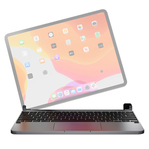Brydge iPad Pro 12.9 4th 3rd Gen Wireless Keyboard Grey BRYTP6022