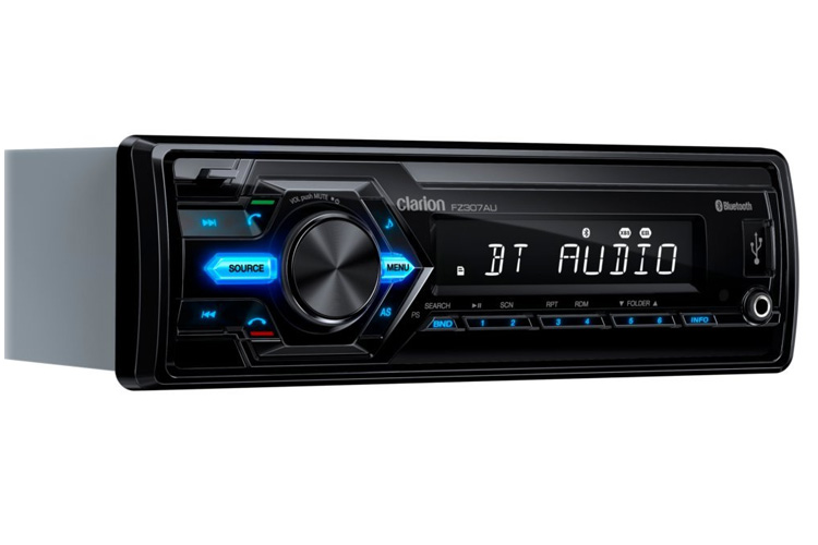 CLARION CZ207AU USB AUX-IN SD MP3 WMA CD AUDIO RECEIVER
