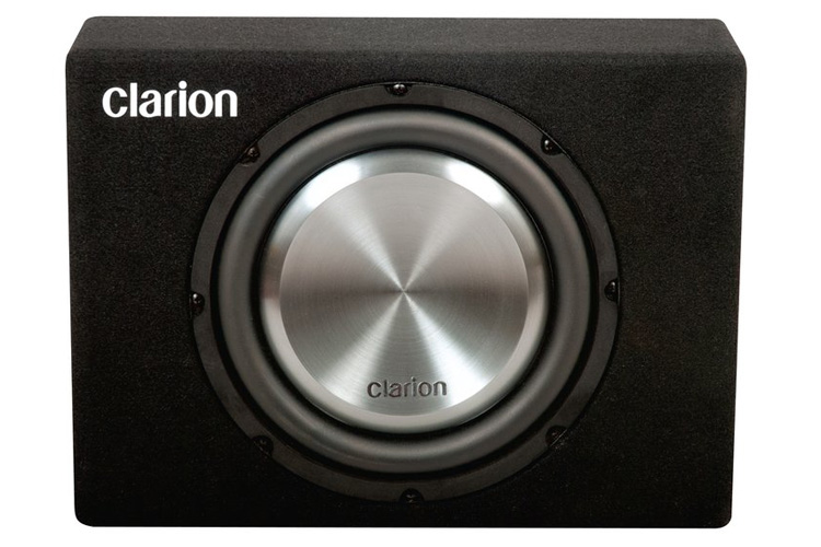 Clarion UB2520X 10" (25cm) Ultra Slim BassRefex Subwoofer Box