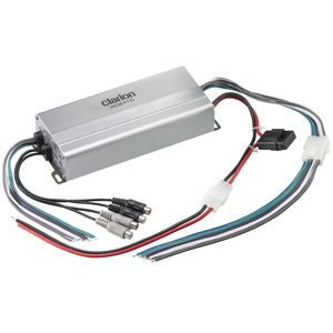 Clarion XC2410 4/3/2 Channel Micro Class-D Car Marine Amplifier Clarion XC2410 4/3/2 Channel Micro Class-D Car Marine Amplifier